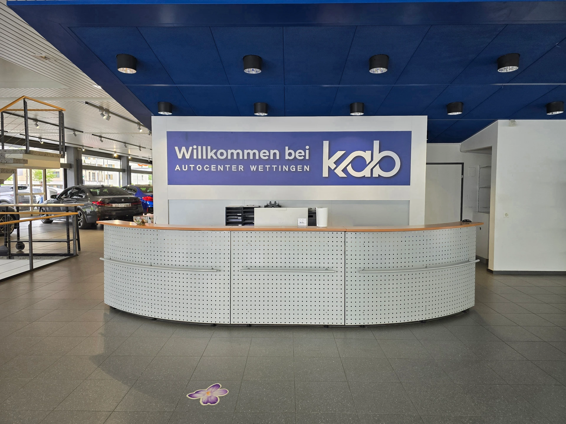 Empfang im KAB Autocenter – «Willkommen bei KAB»